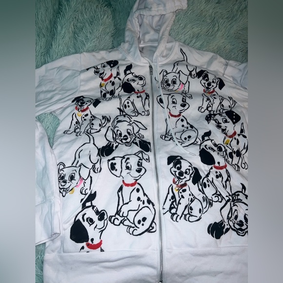 Disney | Jackets & Coats | 1 Dalmatians Jacket Sweater Custom Made Hand ...
